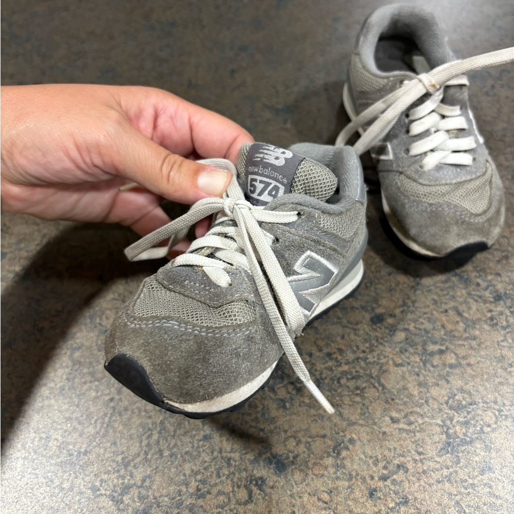 New Balance Kids' Gray Sneakers